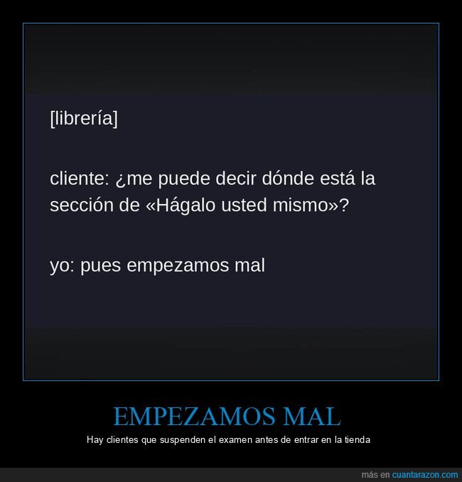 librer&iacute;a,clientes,hazlo t&uacute; mismo,dependientes