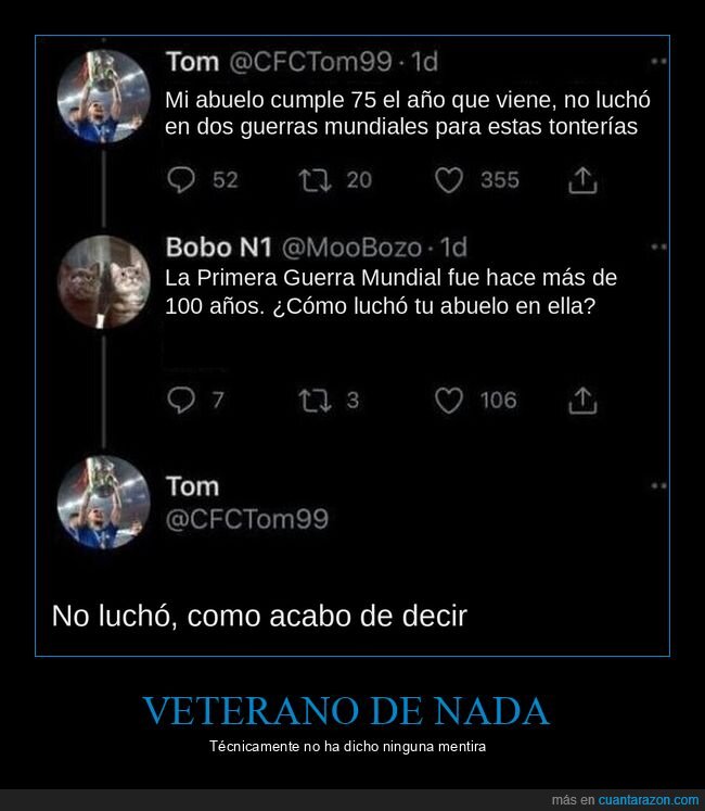 abuelo,guerra mundial,twitter,t&eacute;cnicamente cierto