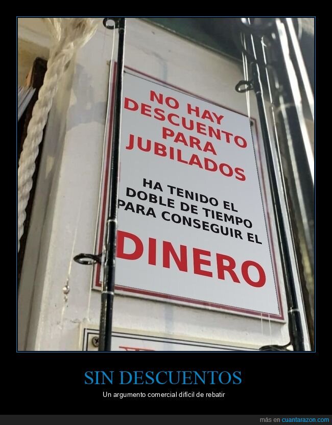 jubilados,descuentos,carteles,tiendas