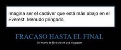 Enlace a Pobre el último del Everest