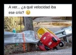 Enlace a ¿A qué velocidad iba ese crío?