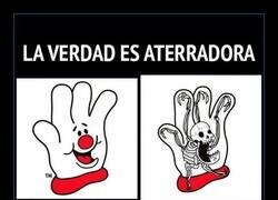 Enlace a La aterradora verdad de los guantes de dibujos animados