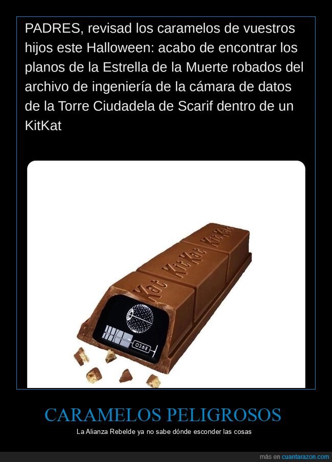 Star Wars,Halloween,KitKat,caramelos