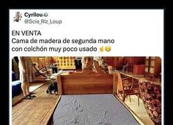Enlace a Se vende cama de segunda mano, muy poco usada