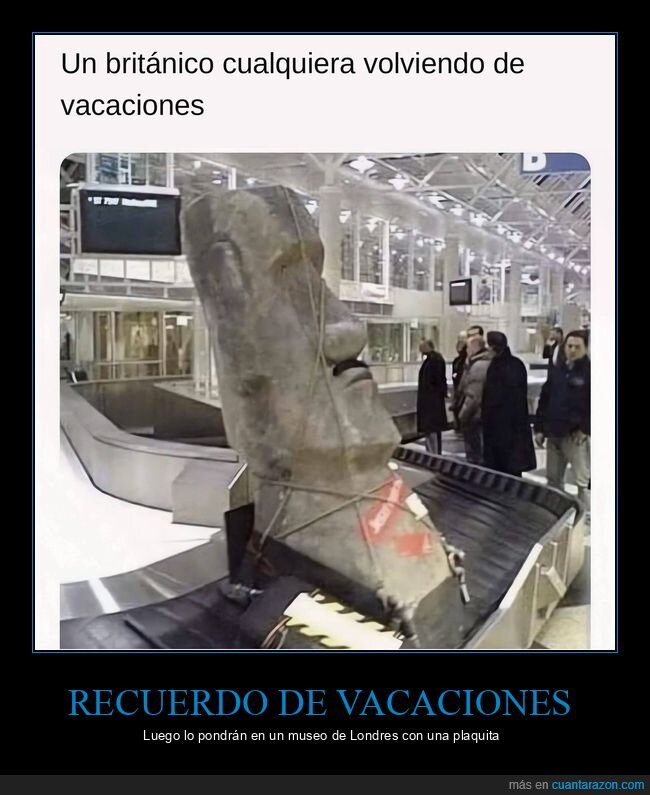 brit&aacute;nicos,museos,mo&aacute;i,vacaciones,aeropuerto
