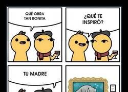Enlace a La musa del artista era su propia madre