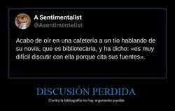 Enlace a Nunca discutas con una bibliotecaria