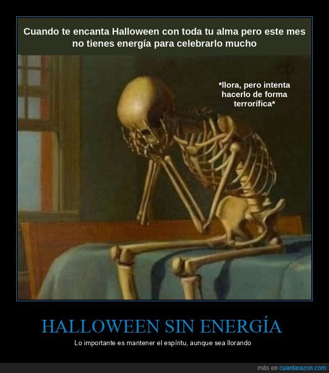 halloween,esqueleto,cansancio,octubre