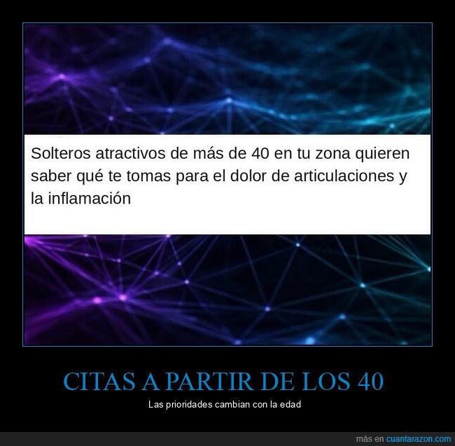 solteros,edad,articulaciones,tuit