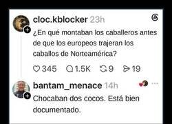 Enlace a ¿En qué montaban los caballeros antes de los caballos?