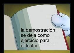 Enlace a La frase más odiada de los libros de matemáticas