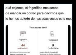 Enlace a Nuestra nevera nos ha mandado un correo para reñirnos