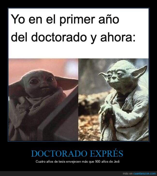 doctorado,envejecer,universidad,tesis,experiencia