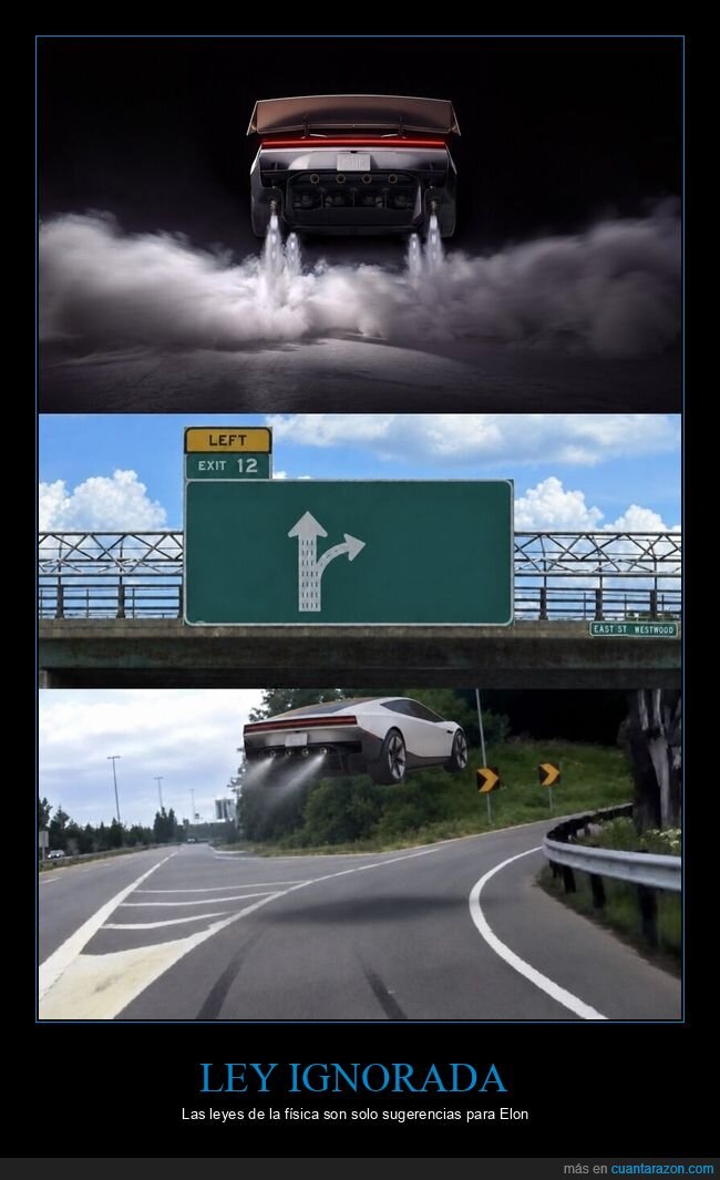 Tesla,Roadster,ElonMusk,f&iacute;sica,carretera