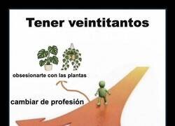 Enlace a Tener veintitantos