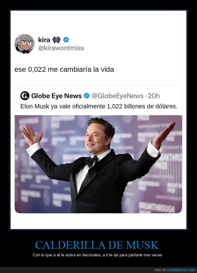 Elon Musk,dinero,millonarios,tuits