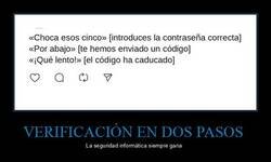 Enlace a La verificación en dos pasos explicada como un saludo