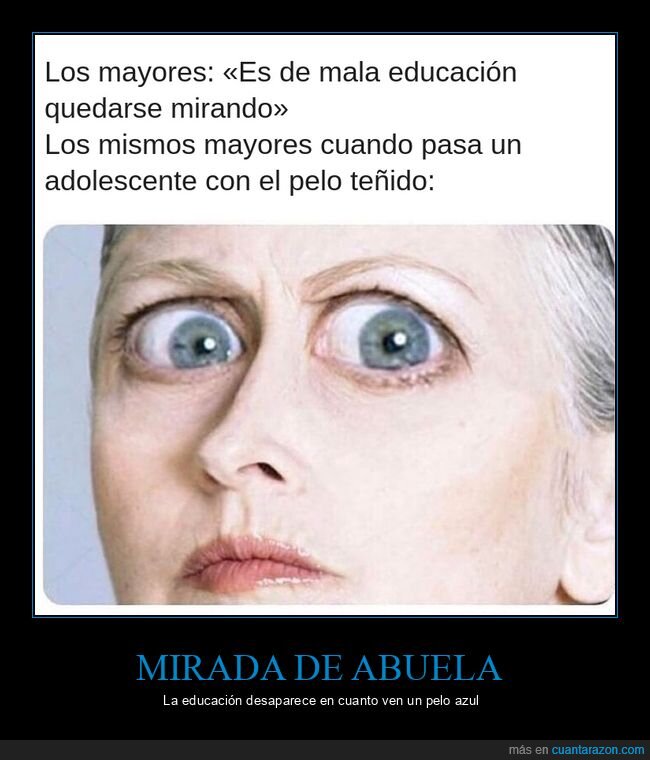 mayores,mirar,pelo te&ntilde;ido,adolescentes