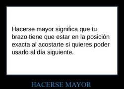 Enlace a Hacerse mayor era exactamente esto