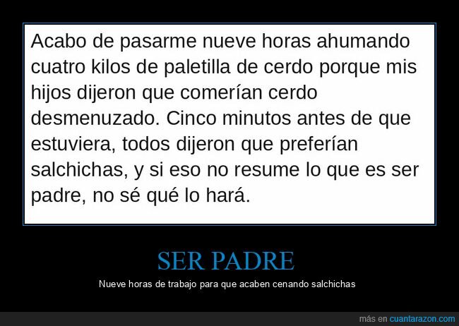padres,hijos,comida,barbacoa,tuits
