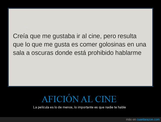 cine,golosinas,introvertidos,tuits