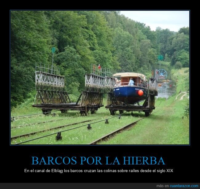 barco,ferrocarril,transporte,canal,Polonia
