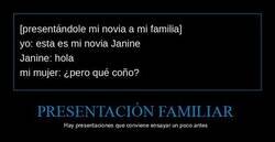 Enlace a Presentaciones familiares que conviene ensayar