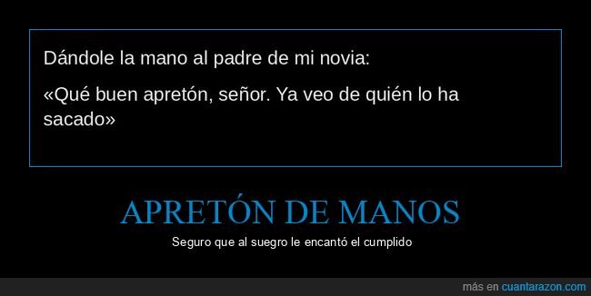 tuits,suegro,novia,apret&oacute;n