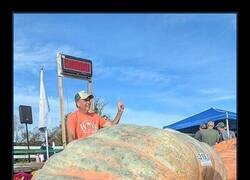 Enlace a La primera calabaza de la historia que supera los 1.400 kilos