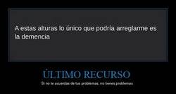 Enlace a A estas alturas solo me arregla la demencia