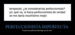 Enlace a Ni para ser perfeccionista llega uno al nivel