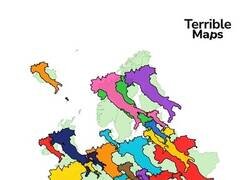 Enlace a Europa si todos los países tuvieran forma de Italia