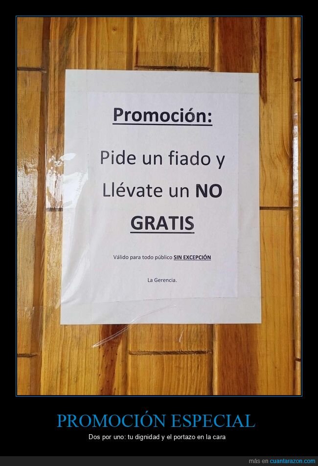 fiado,promoci&oacute;n,negocio,gerencia,cr&eacute;dito
