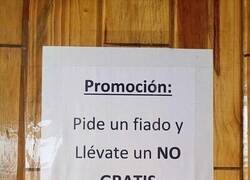 Enlace a La promoción más sincera de un bar