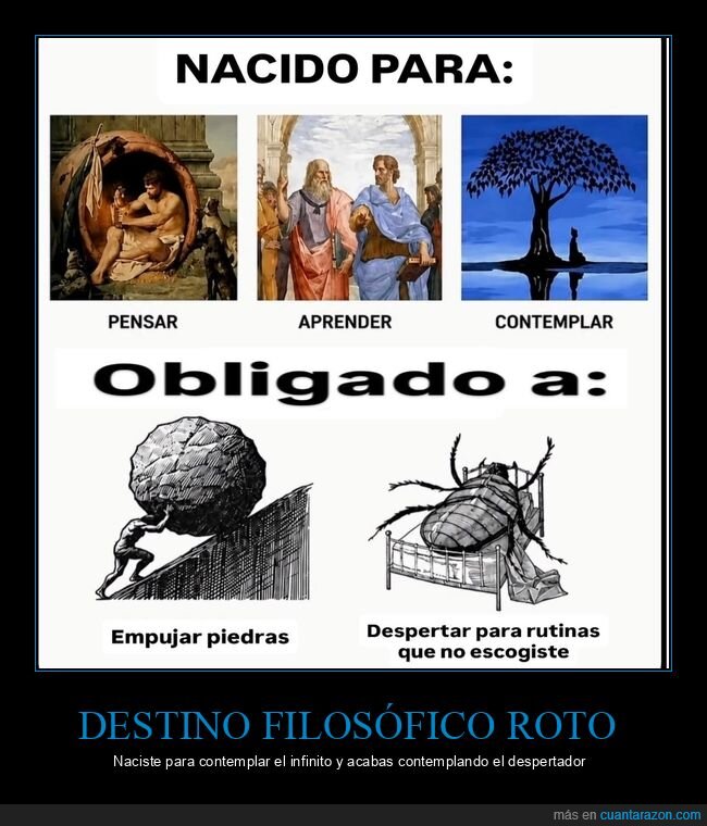 filosof&iacute;a,rutina,S&iacute;sifo,destino,trabajo