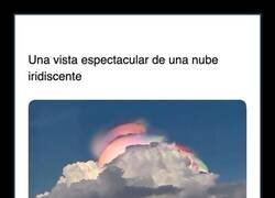Enlace a Hay nubes que parecen sacadas de unos dibujos de los 80