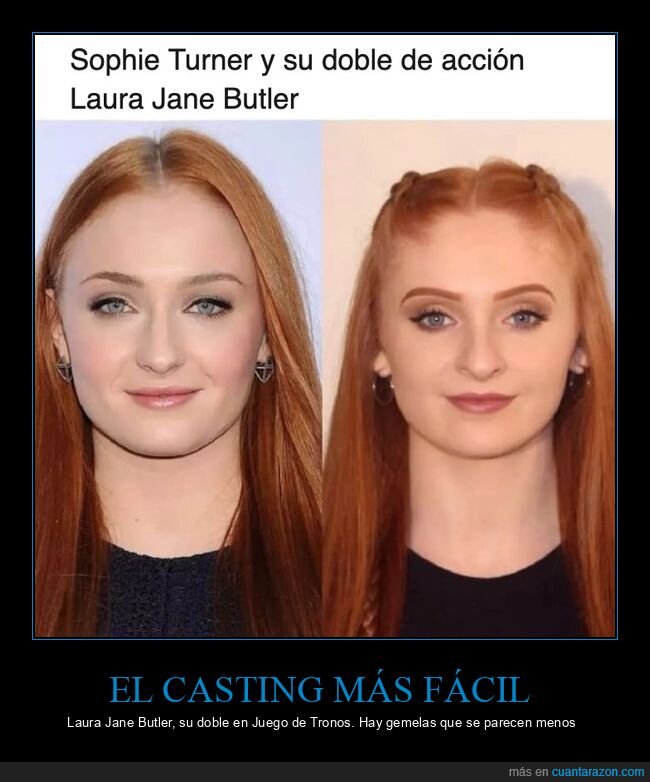 actriz,doble,parecido,cine,pelirroja