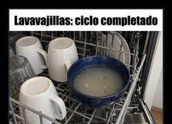 Enlace a El lavavajillas también cocina, pero solo un plato