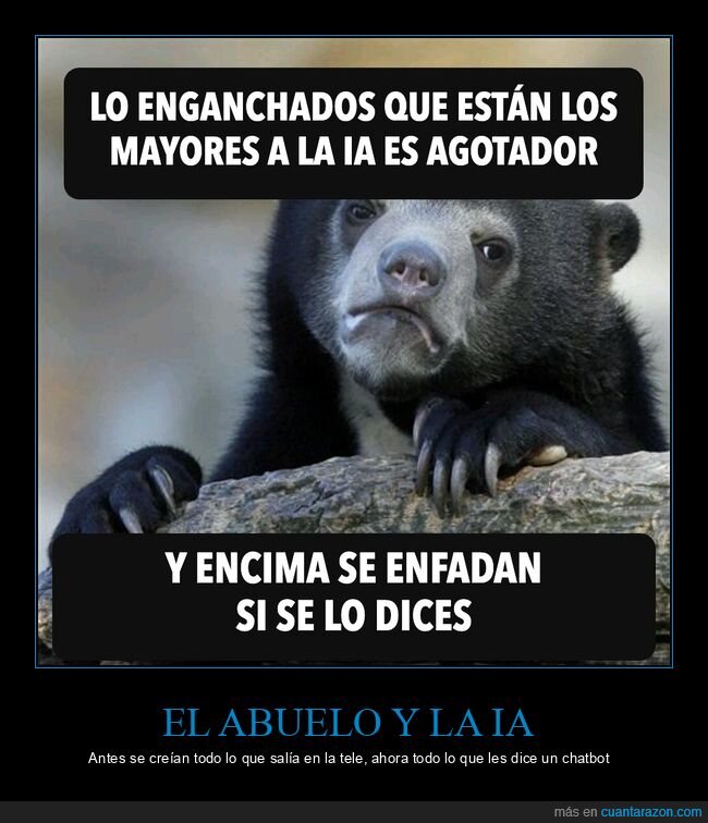 inteligencia artificial,abuelos,tecnolog&iacute;a,oso