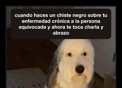 Enlace a Elegir mal a quién le cuentas un chiste negro