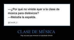 Enlace a Una excusa que merece aprobado directo