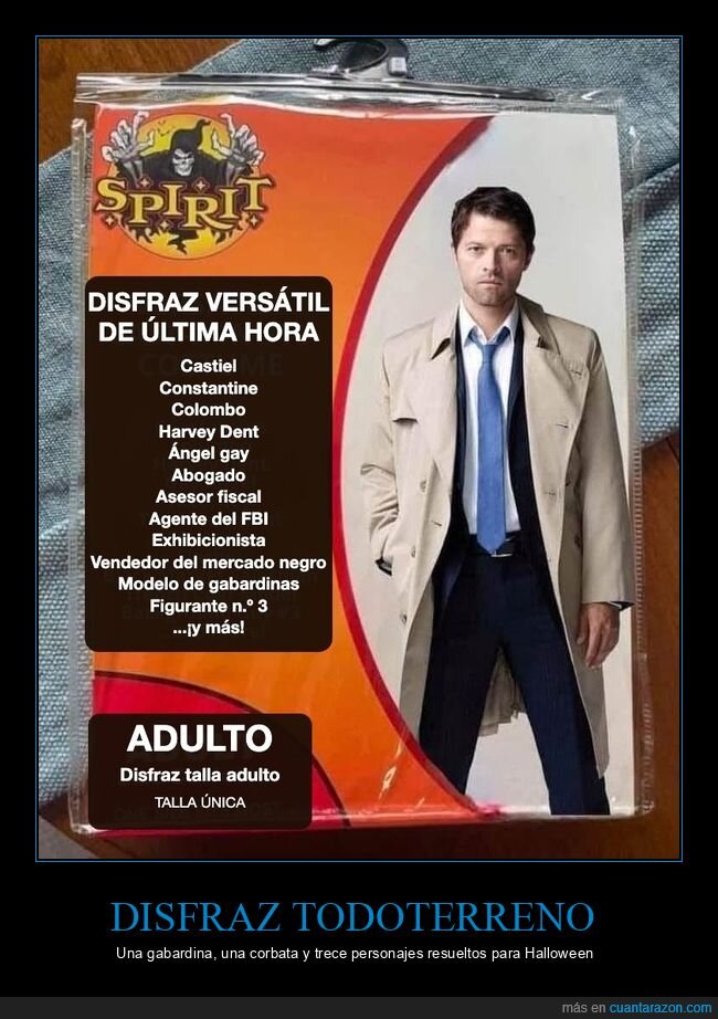 halloween,disfraces,gabardina,series