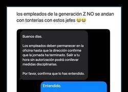 Enlace a La generación Z no traga con según qué jefes