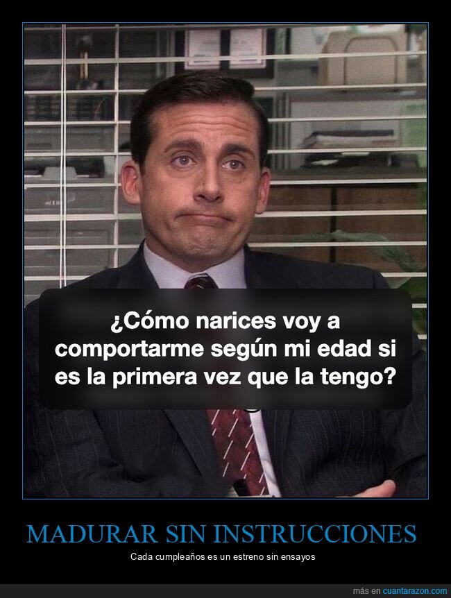 edad,madurar,the office,adultos,cumplea&ntilde;os