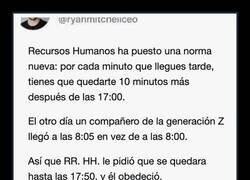Enlace a Cuando la generación Z aplica las normas al pie de la letra
