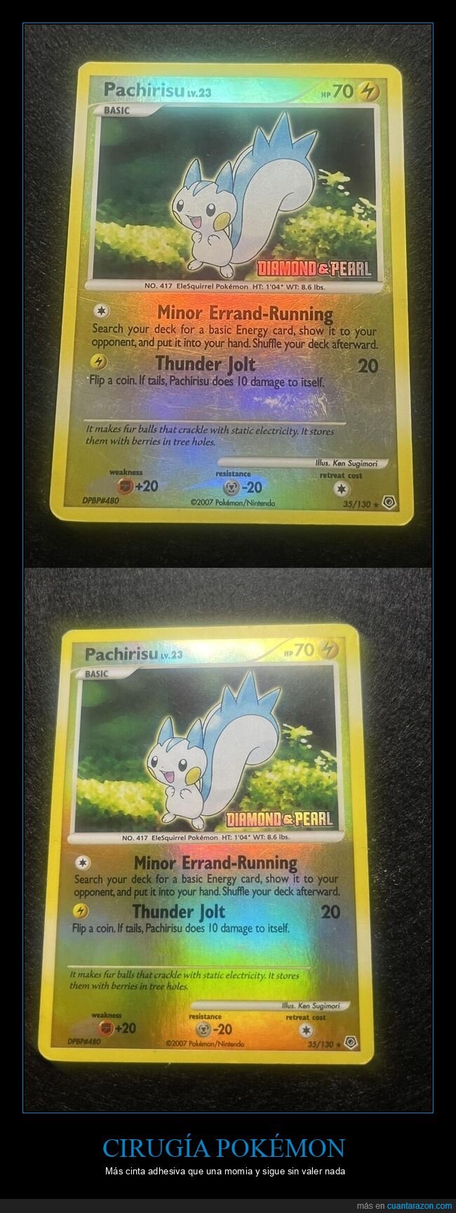 Pok&eacute;mon,cartas,reparaci&oacute;n,coleccionismo,celo