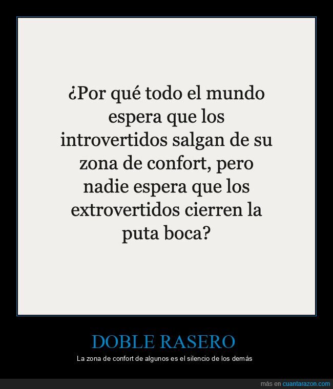 introvertidos,extrovertidos,silencio,personalidad