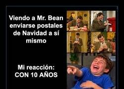 Enlace a Mr. Bean visto a los 10 años y a los 35