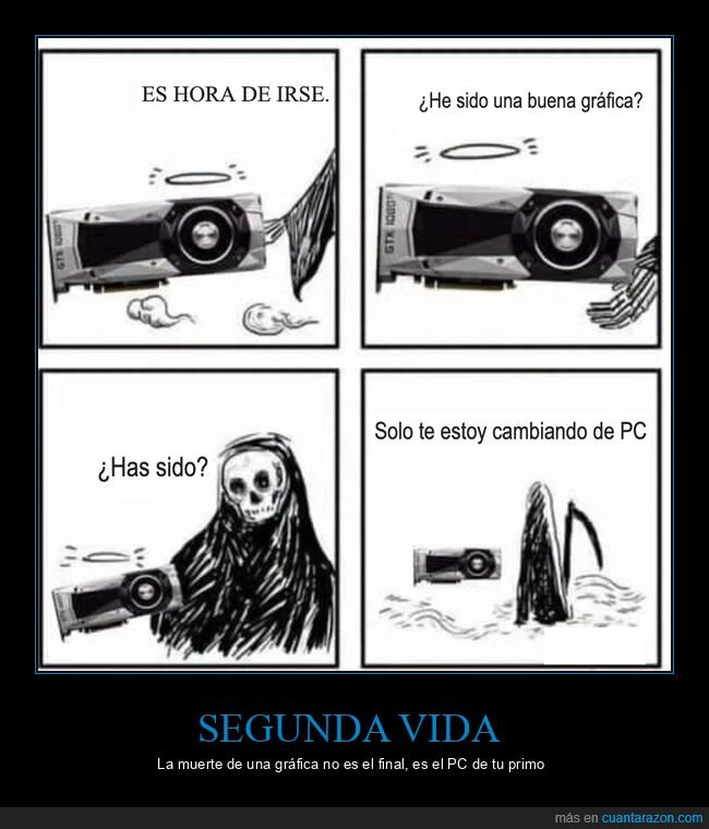 gr&aacute;fica,gpu,ordenador,muerte,gaming