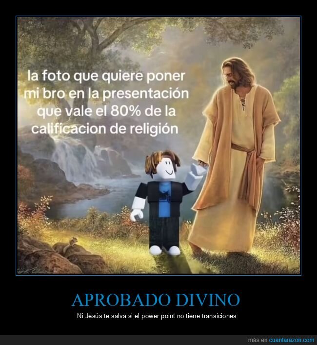 religi&oacute;n,presentaci&oacute;n,Roblox,Jes&uacute;s,calificaci&oacute;n